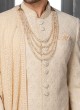 Brocade Silk Wedding Wear Sherwani